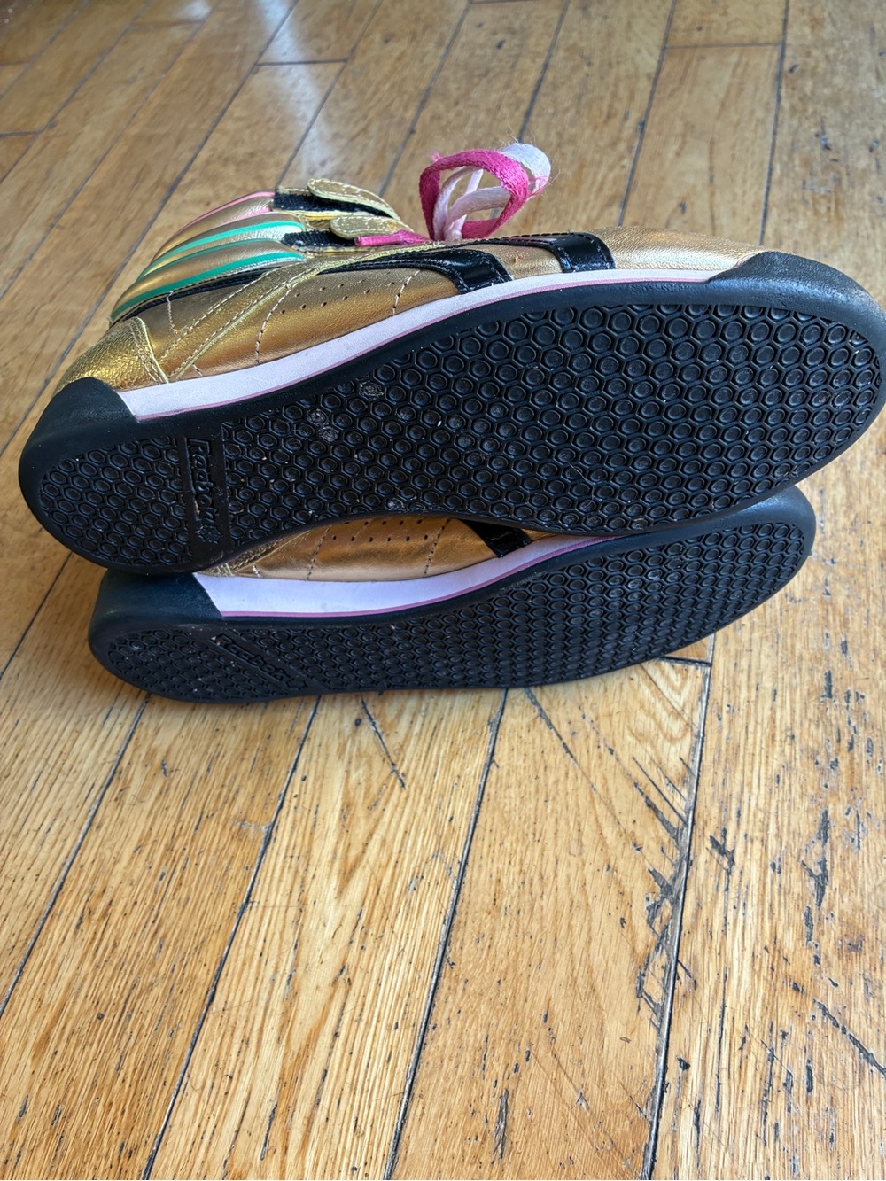 Gold Reebok Freestyle Hi - RARE - Picture 5 of 5
